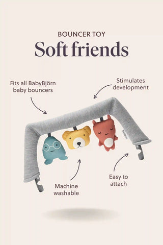 Toy for Bouncer – Soft friends